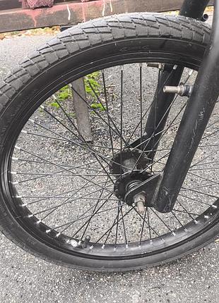 Велосипед bmx чорний 8
