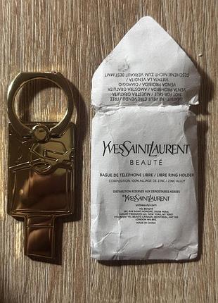 Тримач для телефону yves saint laurent libre ring holder золотистий