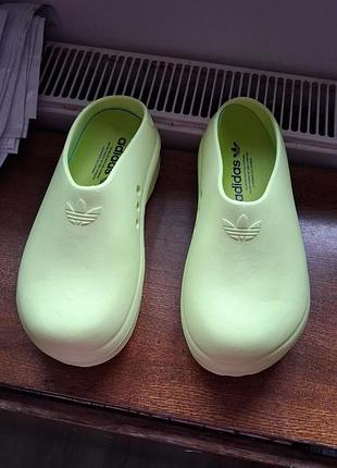 Лимонные дутики adidas 3