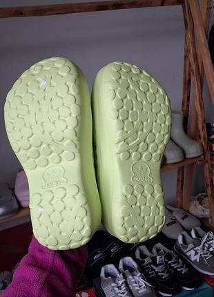 Лимонные дутики adidas 2