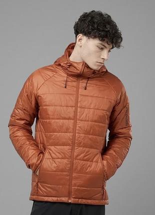 Куртка чоловіча salomon outline insulated hooded jacket помаранчева