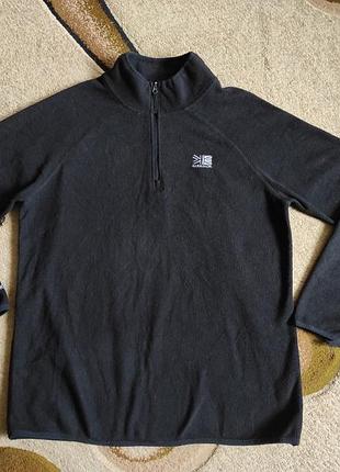 Мужская флисовая кофта karrimor microfleece оригинал (размер m-l)