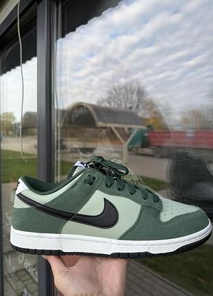 Кросівки nike dunk low retro se jade horizon green ib6399-301