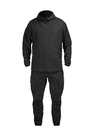 Костюм тактичний жатка fortis fs анорак+штани чорний-52