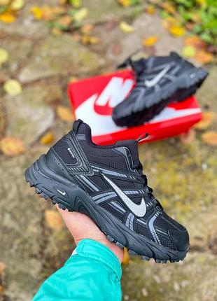 Nike v2k run black white wntr fur 3
