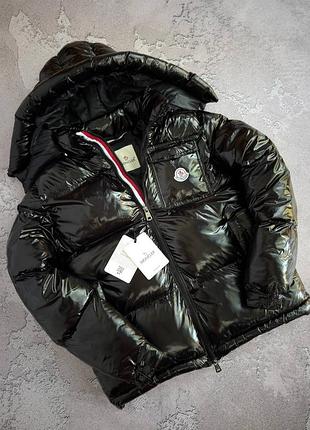Чоловіча зимова куртка moncler montbeliard вологозахищена
