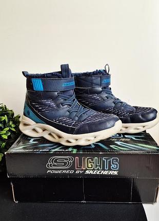 Оригінальні дитячі черевики/снікербути skechers 34 розміру