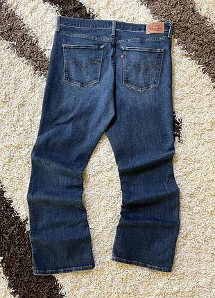 Джинси жіночі levi's кльош сині 5