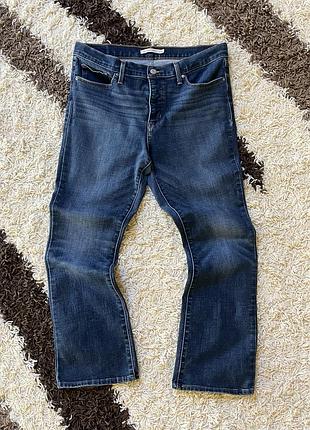 Джинси жіночі levi's кльош сині