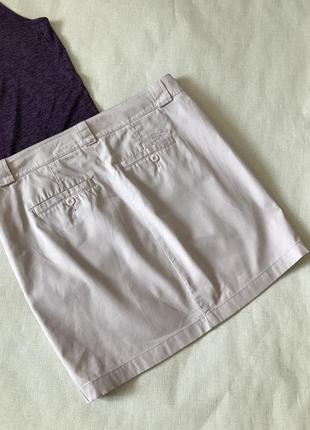 Короткая юбка esprit,💯 % коттон,40-42💕4 фото