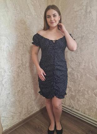 Сукня горох