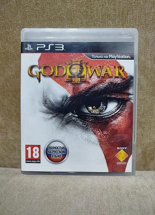 God of war iii для ps3 + дополнительная открытка, полностью на русском языке