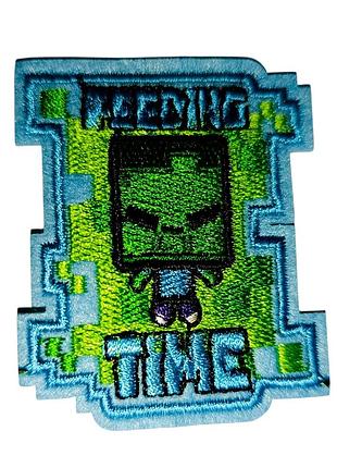 Патч, нашивка minecraft зомби