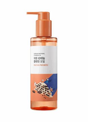 Гідрофільна олія round lab soybean panthenol cleansing oil 200 мл