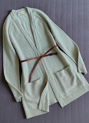 Вовняний кардиган, светр (вовна) беж