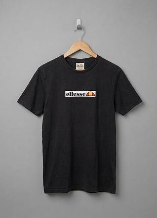 Женская черная футболка ellesse