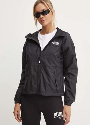 Вітровка жіноча the north face w sheru jacket чорна xs