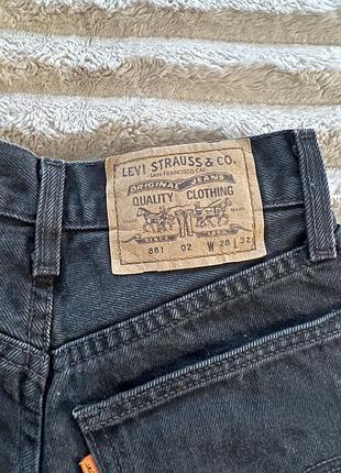 Джинси levi's чорні розмір w28 l32 нові