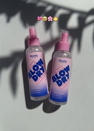 Спрей для укладання волосся blossity blow dry volume hair spray