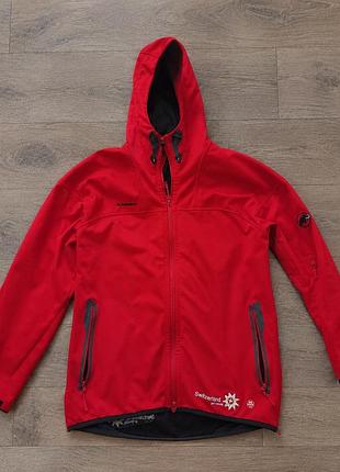 Куртка mammut ultimate hoody червона