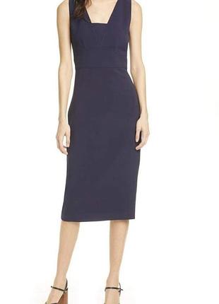 Сукня жіноча ted baker темно-синя футляр xs-s