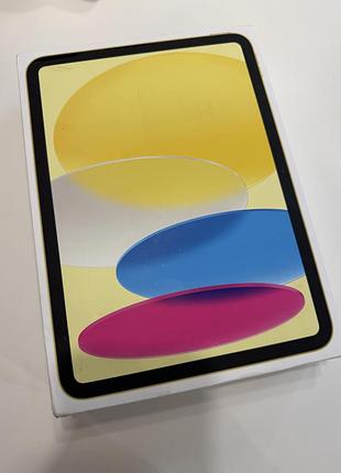 Планшет apple ipad 11 a16 128gb yellow айпад жовтий новий