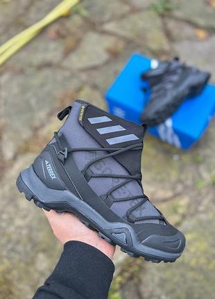 Adidas terrex black gray wntr fur 3