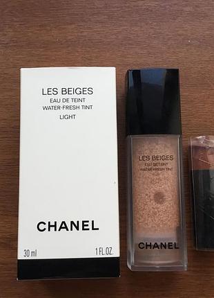 Chanel les beiges water-fresh tint teint light тінт тональний флюїд шанель