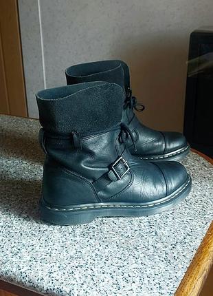 Dr. martens ботинки кожа унисекс