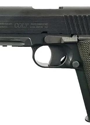 Пістолет страйкбольний cybergun sa colt 1911 rail gun nbb co2 кал. 6 мм вв