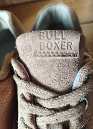 Жіночі кеди bull boxer замшеві пудрові