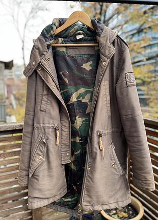 Чоловіча парка куртка true religion хакі розмір l