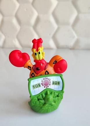 Колекційна фігурка іграшка макдональдс хеппі міл спанч боб mcdonald’s happy meal 2925 містер крабс mr. krabs у ролі джімбея jinbe sponge bob one piece