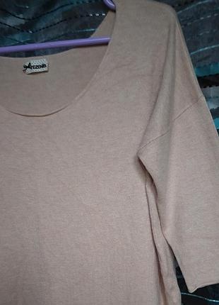 Кофта tezenis 48-50 віскоза бежевий