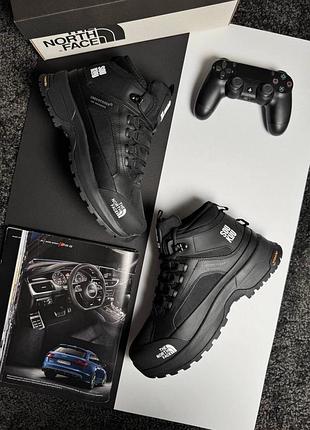 ❄️чоловічі кросівки the north face x soukuu glenclyffe fur black