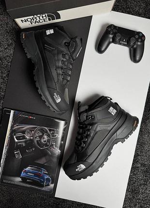 ❄️чоловічі кросівки the north face x soukuu glenclyffe fur black khaki