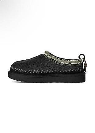 Уггі ugg tasman на платформі чорні 2