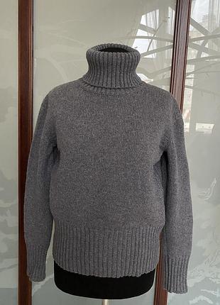 Італійський кашеміровий светр з високим коміром 100% cashmere, кашемір