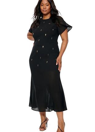 Міді сукня з хрестами never fully dressed 12