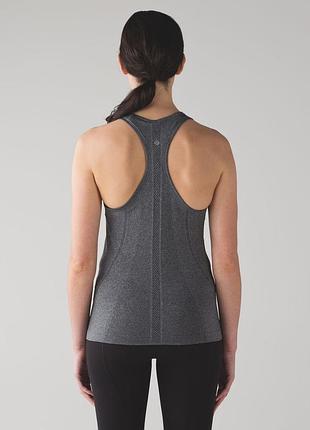 Lululemon run: swiftly tech tank нейлоновая спортивная майка