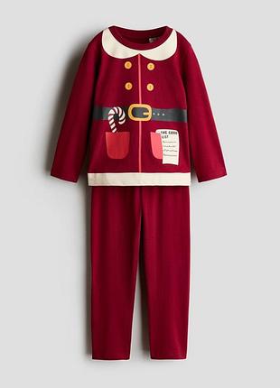 Пижама h&amp;m для мальчика, детский костюм, ночная одежда, праздничная пижама