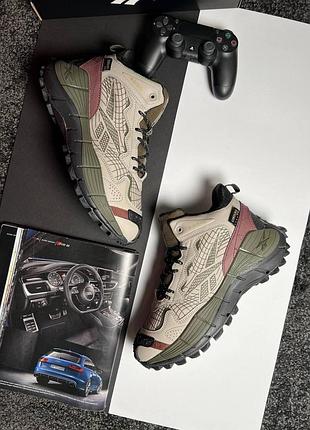 ❄️чоловічі кросівки reebok zig kinetica 2.5 edge fur beige khaki