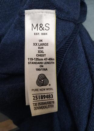 Світер шерстяний m&s 3