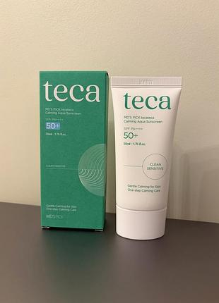 Сонцезахисний заспокійливий крем md’s pick tecateca spf 50+ (повний тюбик)