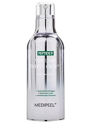 Освітлююча киснева есенція для обличчя з центеллою medipeel peptide 9 volume white cica essence pro, 100 мл