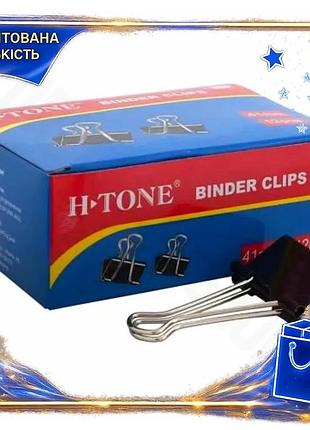 Dm биндер h-tone black спецификация 2.2 41 мм 12 шт черные для документов папки для бумаг spe|lz