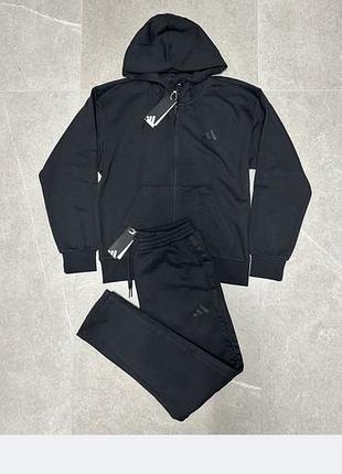 Оригінал костюм спортивний чорний adidas адідас