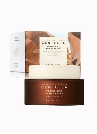 Відновлювальний крем skin1004 madagascar centella probio-cica enrich cream із пробіотиками