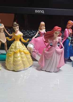 Набор фигурок принцессы дисней (disney princess) - 7 шт
