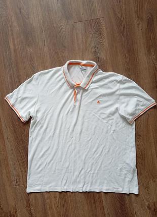 Брендова футболка поло jack&jones.